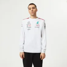 تیشرت مرسدس MAPF1 RP MENS LS DRIVER TEE