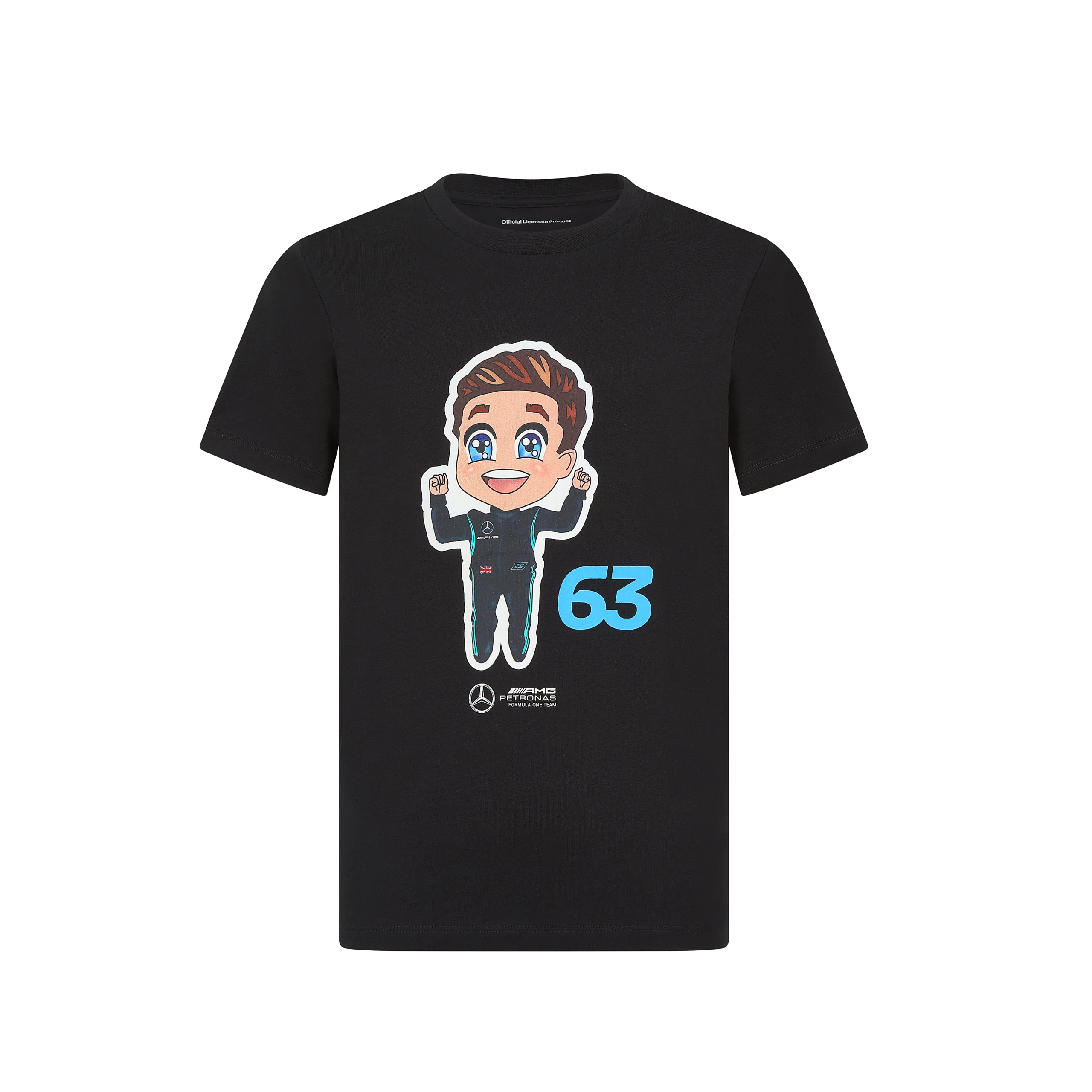 تیشرت بچگانه مرسدس MAPF1 FW KIDS GR CARICATURE GRAPHIC