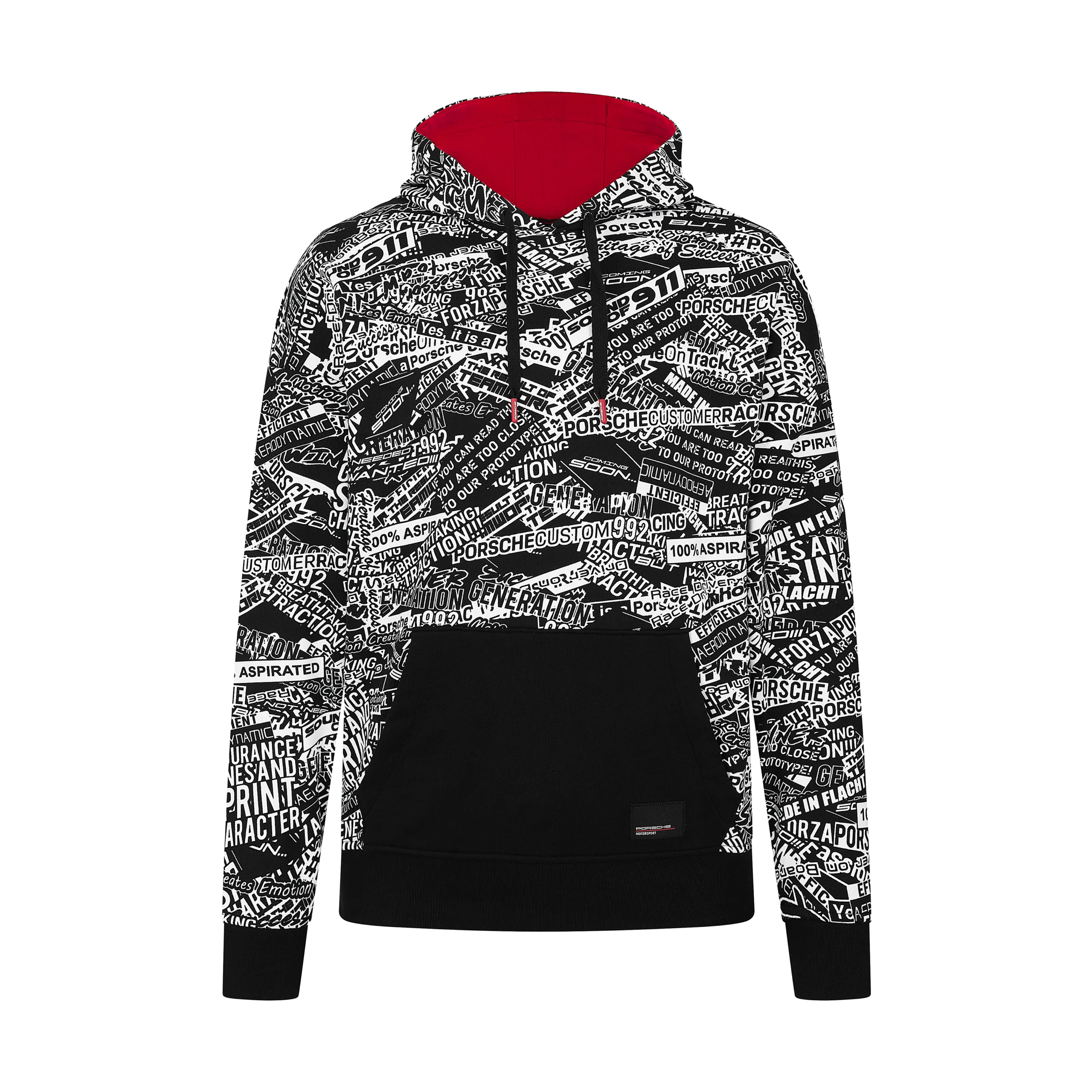 هودی پورشه PORSCHE FW QUOTED AOP OVERSIZED HOODY